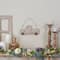 White Wooden Pick Up Truck Fall Harvest Hanging Wall Décor